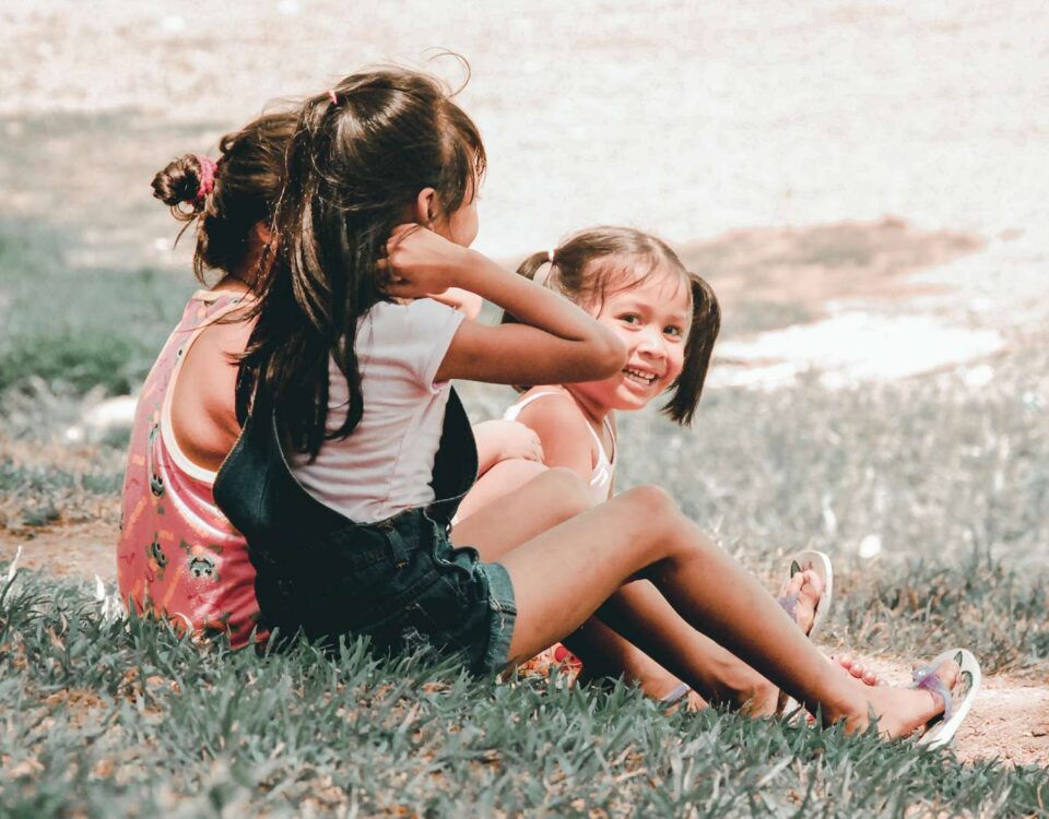 Children playing